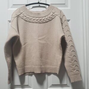 Ann Taylor Wool Blend Chunky Knit Sweater | Medium